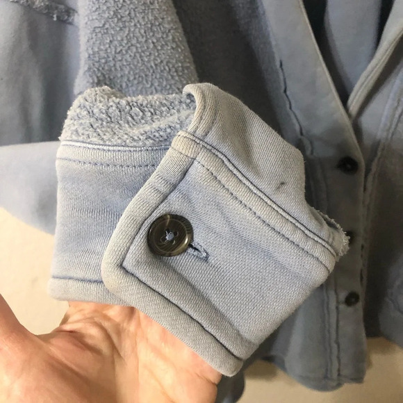Free People Women's Jordan Jacket in Larkspur Blue - Size Large - Picture 6 of 11